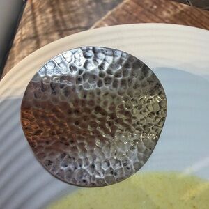 925 sterling silver round pendant